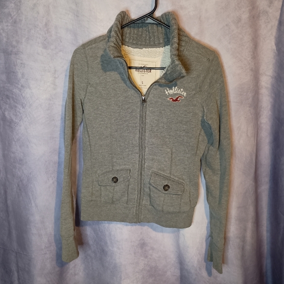 Hollister Jackets & Blazers - Hollister Fleece Zip Up Sweater‎ Jacket